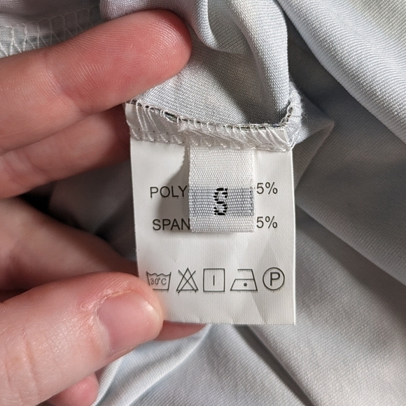 Renaissance Jumpsuit Cherub Print Mock Neck Long Sleeve Body‎ Art Style Size S - Picture 2 of 9